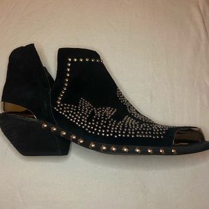 Jeffrey Campbell studded booties
